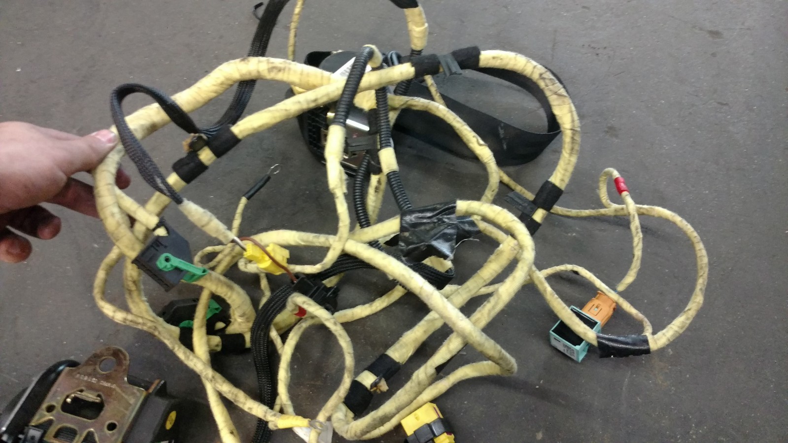 LAMBORGHINI GALLARDO AIRBAG WIRING HARNESS OEM 401971581