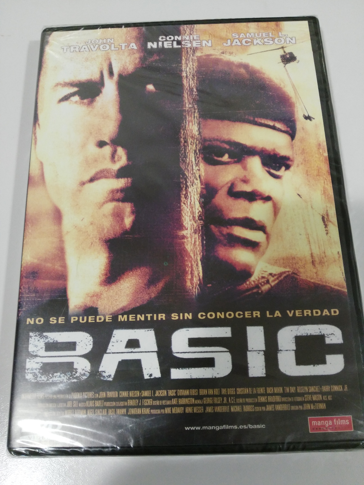 Basic Dvd John Travolta Samuel L. Jackson Español English New