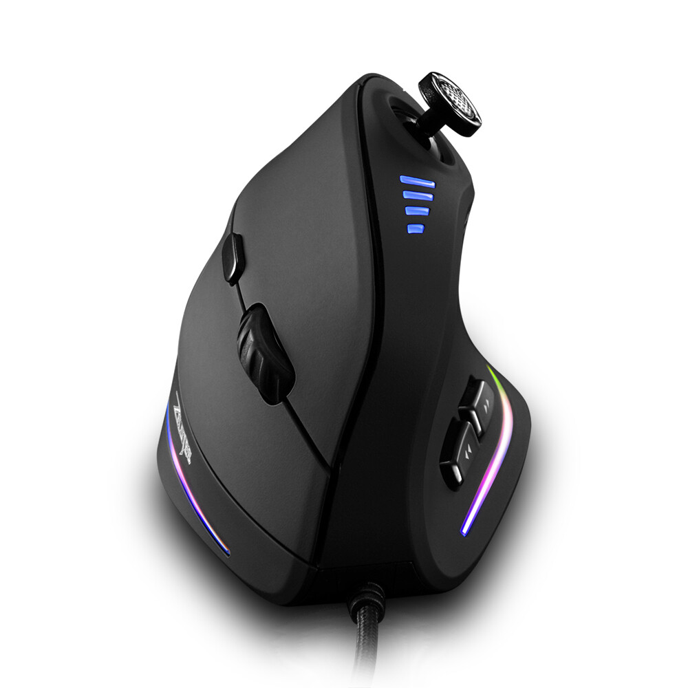 Vertical Gaming Mouse Wired RGB Ergonomic Joystick Vertical Gaming Mouse Wired RGB Ergonomic Joystick
