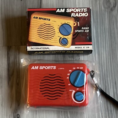 AM Sports Radio Red - Model IC 108