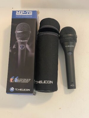 Microphone TC Helicon MP-85 - Capsule Lismer 2 Pour Chanteuses - Contrôle Effets Vocaux Scène