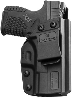 IWB Holster Fit Springfield XD-S 3.3'' 9mm/.40S&W/.45 ACP Polymer Gun Holster