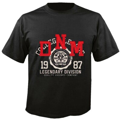 T-Shirt D N M LEGENDARY COLLEGE STREET DIVISION BROOKLYN LIFESTYLE FASHION