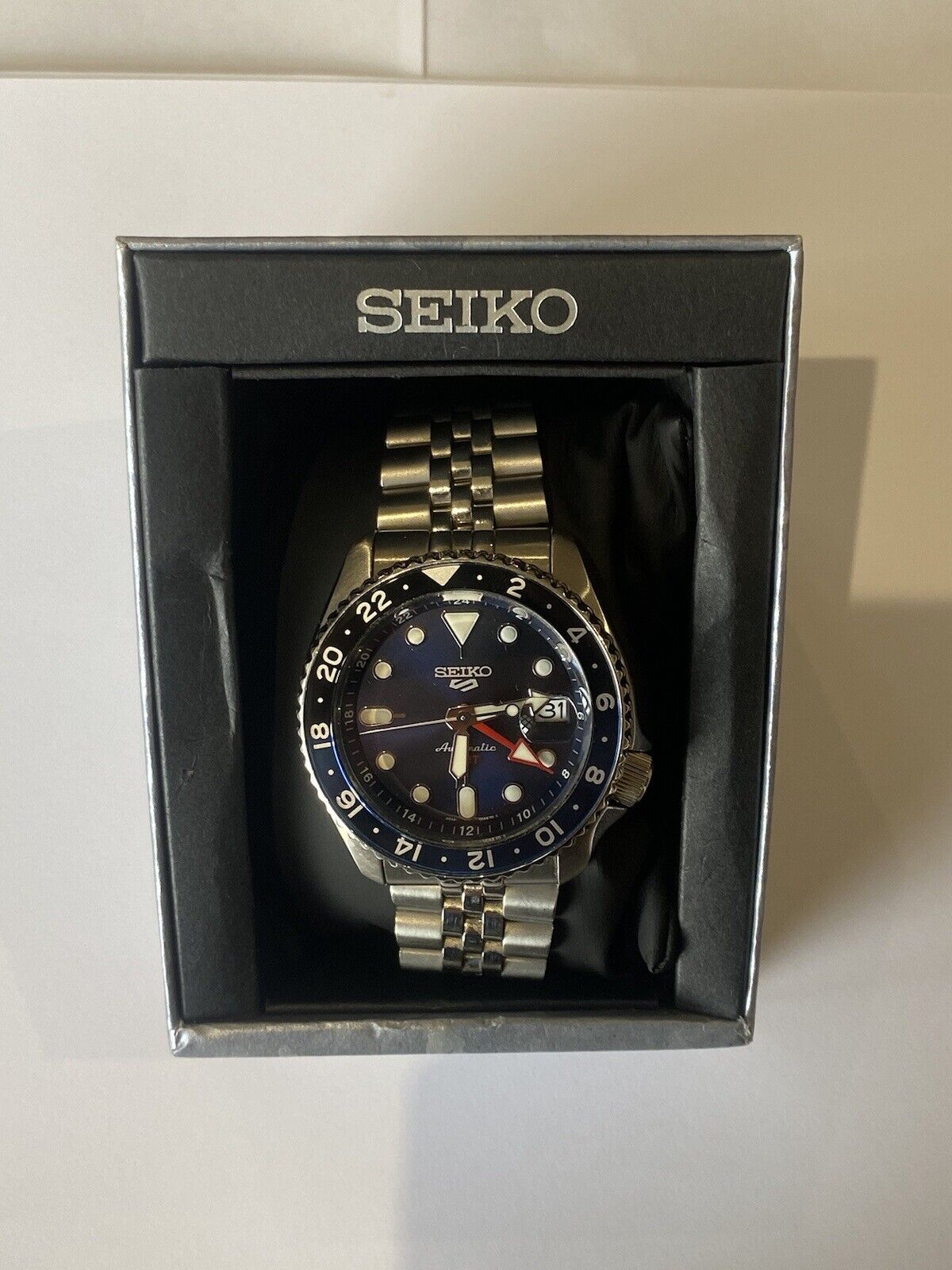 Seiko 5 Sports Blue Men's Watch - SSK003K1