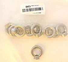 Lot of 10 Antique Silver Metal Cabinet Dresser Drawer Pull Knobs