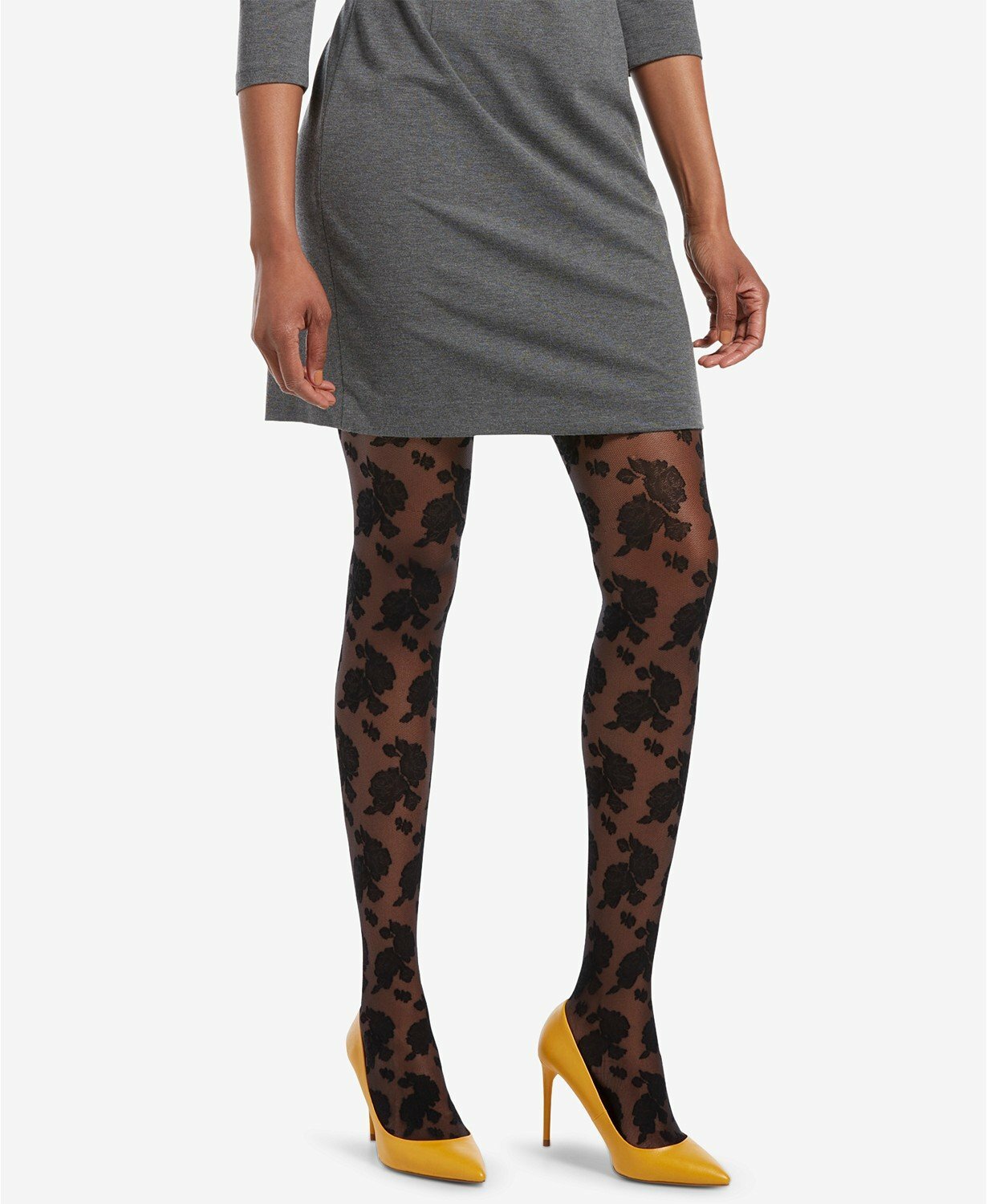 hue patterned tights