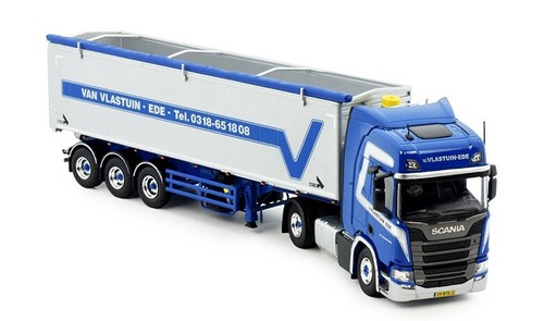 TEKNO - SCANIA R Highline 4x2 con volquete 3 Ejes VAN VLASTUIN - 1/50 - TEK8... - Imagen 2 de 4
