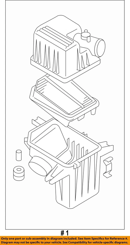 Conjunto de filtro de aire usado se adapta a: Suzuki Vitara Grand 2008 2,7 grado A Foto 4 de 4