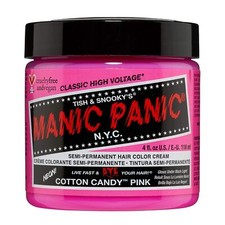MANIC PANIC Hair Dye Semi Permanent Hair Color- Cotton Candy - 4 oz