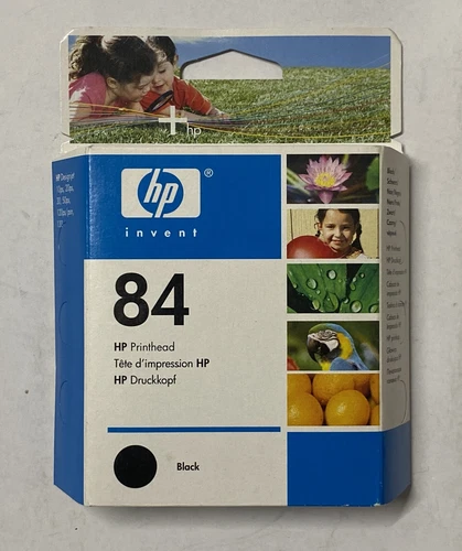 original HP Druckkopf 84 Black C5019A ( Garantie 2005 abgelaufen ) OVP Rechnung