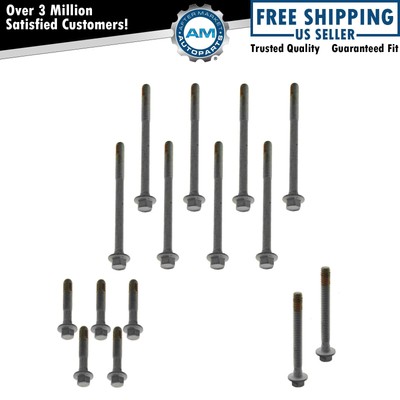 FEL-PRO Cylinder Head Bolt Set for Buick Cadillac Chevy GMC Pontiac New