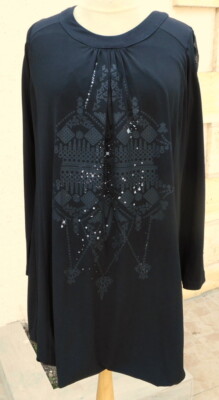 Kleid La Mode est a vous LMV Gr. 36 38 + Infinity Model schwarz/silber neu s/e