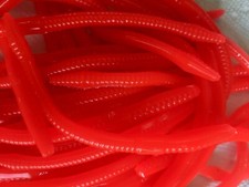 100 pk - 4" Finesse Worms - Methiolate - SALT & SCENT - Bulk LOT BASS Lures-USA
