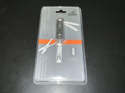 Gerber Deluxe Utility Clippers W/ Key Ring Knife Scissors File New In Package