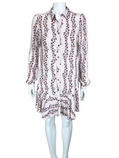 Free People, Women's Floral Shirt Dress, Pale Blush/Multi, Size XS