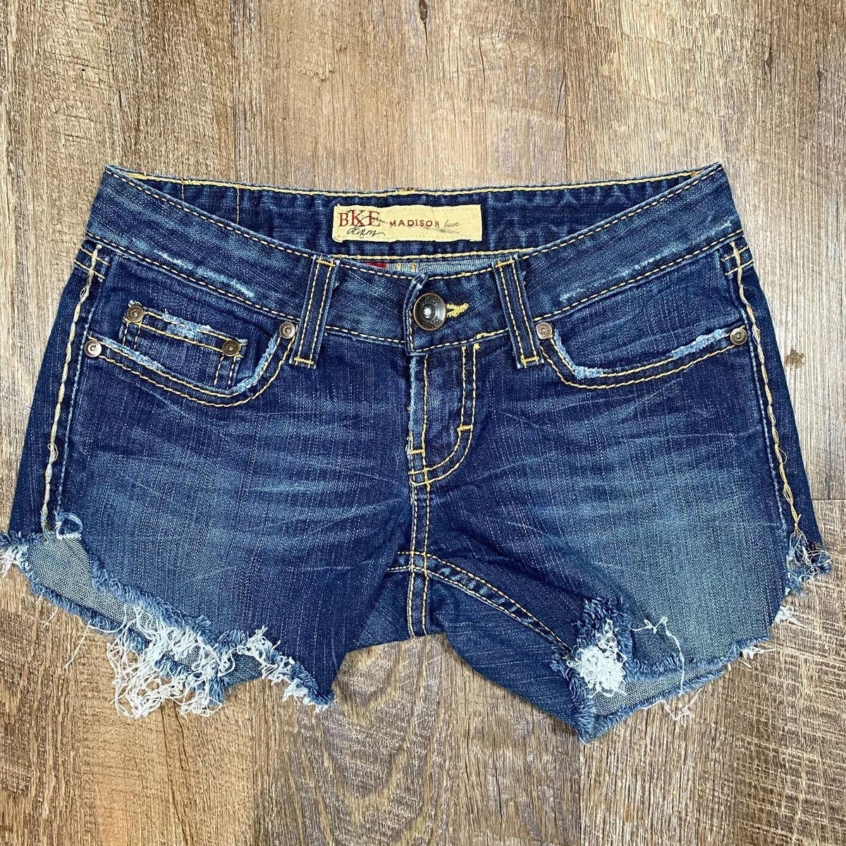 Bke sales denim shorts