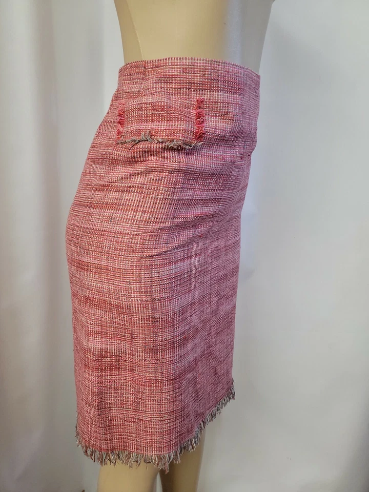 Falda Rosa Calypso By Christiane Celle Colorido Twees Pencol Talla S #CB4 Foto 2 de 4