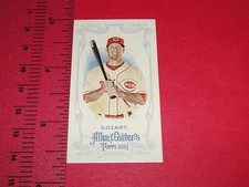 2013 ALLEN & GINTER Zack COZART Red Mini SP/25 Cincinnati REDS - Ole Miss REBELS