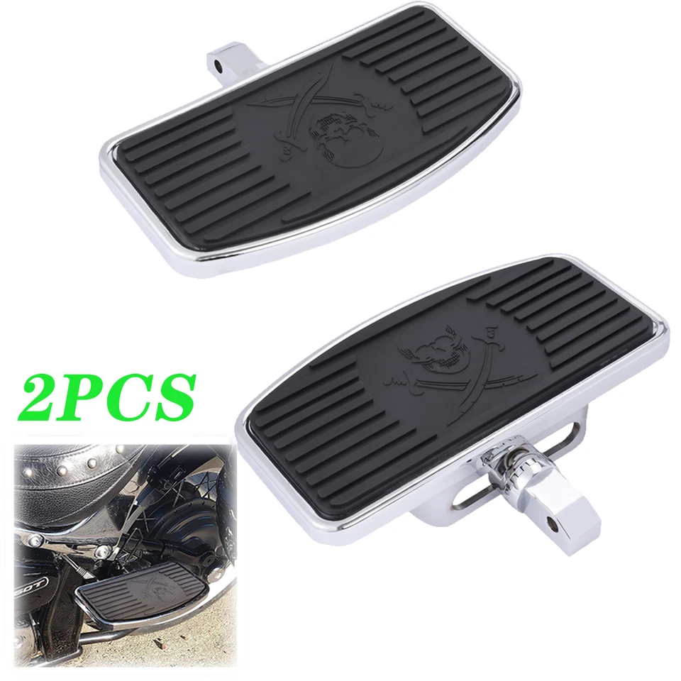 Rear Floorboard Footpeg Footrest for Honda VTX1300 VTX1800 Steed 400600cVT400 - Изображение 2 из 4