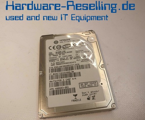 HP Hitachi 160GB 2.5" SATA 5400 rpm HDD HTS543216L9A300 480603-001