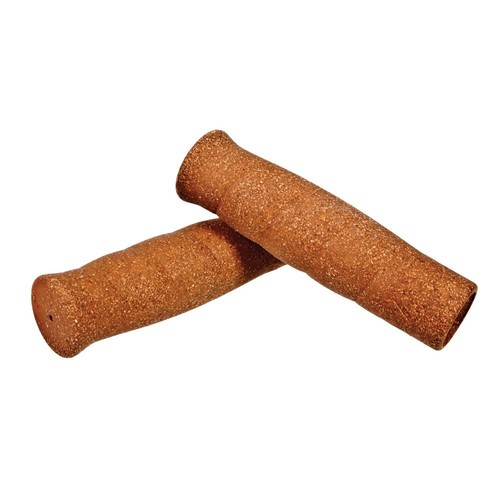 Passport Duracork Bike Grips 125mm Pair Fit 22.2mm Bar Bicycle Brown - Picture 2 of 2