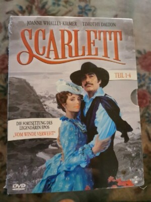 Scarlett Teil 1-4 DVD-Box NEU | Timothy Dalton | Fortsetzung Vom Winde verweht 