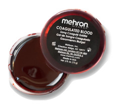 Meehron SPFX Zombie Makeup Coagulated Blood Gel Stage Realistic Fake Blood-0.5oz