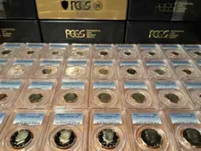 Lot Of (2) PCGS GRADED U.S. Proof Coins PR69 DCAM Grab Bag from Large Estate