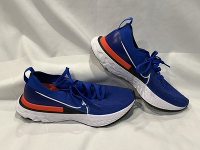 Nike React Infinity Run Flyknit Men 8 Women 9 Blue Running Shoes CD4371-400