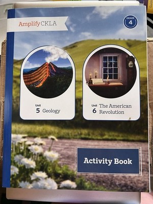 Amplify Activity Book Grade 4 Unit5 Geology And Unit 6