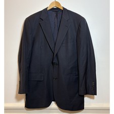 Brooks Brothers Country Club Mens Navy Blue Two Button Blazer Sport Coat USA 40