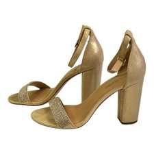 Call It Spring Gold Glittering Embellished Hi...