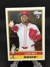 2025 Topps Heritage High Number Luis Mey RC #685 Chrome Reds