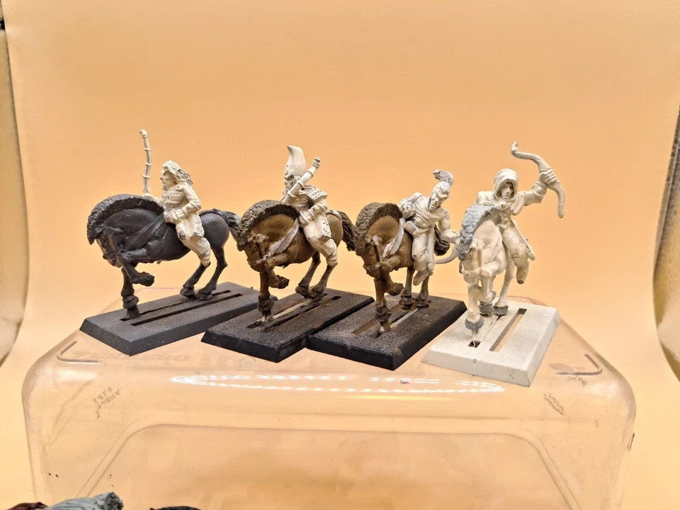 Warhammer Fantasy Wood Elf Cavalry Vintage Job Lot Bundle 80s METAL D768 - Image 2 of 4