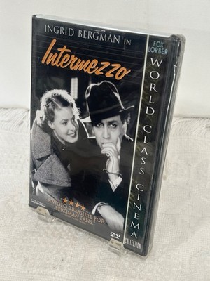 Intermezzo (Fox Lorber DVD Rare OOP 1936 Ingrid Bergman Swedish Drama NEW SEALED