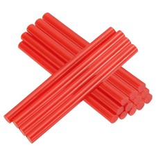 4x0.27 Inch Hot Glue Sticks, 16 Pcs Hot Glue Gun Sticks, Deep Red