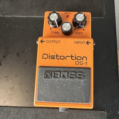 Vintage Boss DS-1 Distortion Guitar Effects Pedal Orange