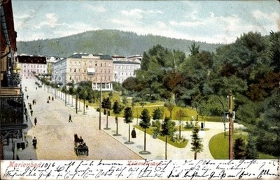 Postcard Mariánské Lázně Mariánské Lázně region Karlovy Vary, park view,... - 5017081