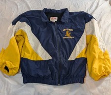 Vintage Windbreaker Volleyball Hartland VTG L Sz L Made USA Vented Full Zipper