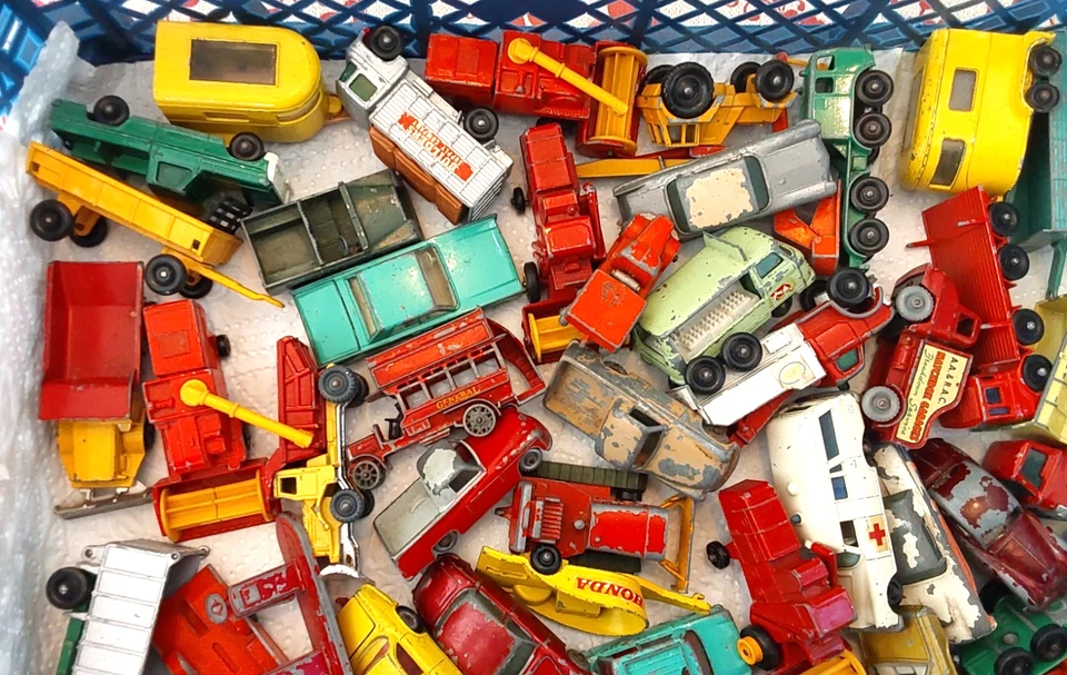 Ранний Matchbox Lesney Moko/Обычные Колеса Автомобили + Реклама ~ Огромная Лот товаров - Изображение 2 из 4