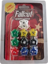 Modiphius Fallout Wasteland Warfare Extra Dice Set MUH051279 Board Game Expansio