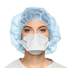 Disposable Bouffant Cap Hair Net Head Cover Industrial/Medical 24in / 1000 Pack