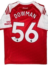 Max Dowman Hand Signed Arsenal 25/26 Home Jersey With Exact Proof & COA 4