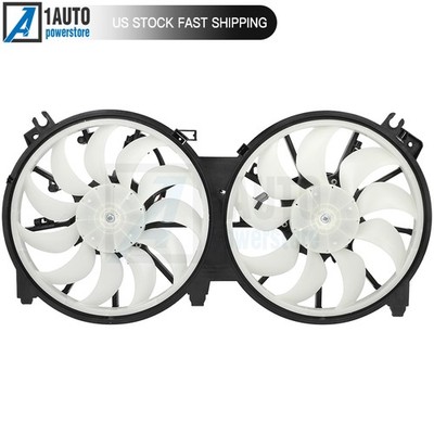 Radiator Condenser Cooling Fan Assembly For 2009-2014 Nissan Maxima 3.5L 622150
