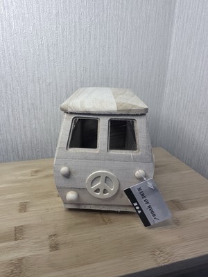 Minibus Größe 17x10x13 Cm 1 Stck. Kiefernholz Kaiserbaum mit NEU