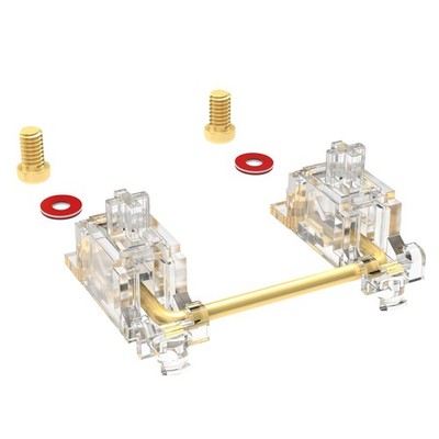Stabilizer V3 Screw In PCB Mount Keyboard Fits 2u/6.25u/7u Wires Clear 80%