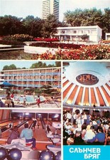 Slantschev Brjag Bowling Park Pool Saal Bowling Center Gastraum