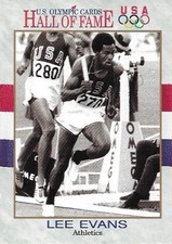 1991 Impel U.S. Olympicards Hall of Fame - Lee Evans #42