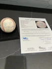 JSA LOA Kirby Puckett Mark McGwire Viola Gaetti Signed Baseball JSA LOA