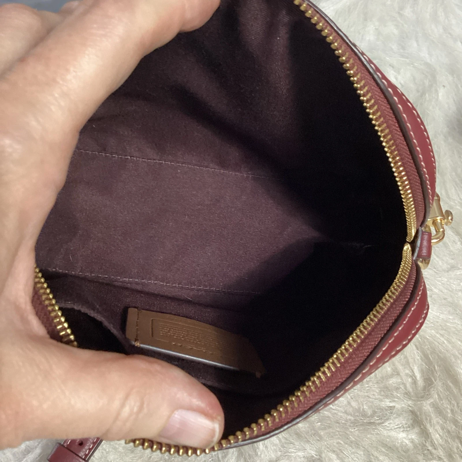 Coach Madi tracolla firma Rouge stampa monogramma B23202 CF343 BELLA (30)